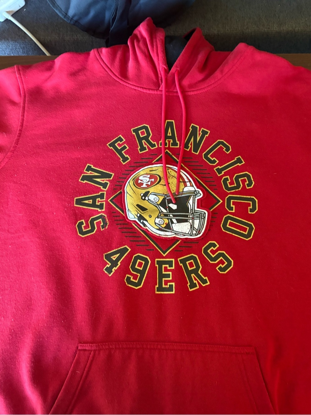 San Francisco 49ers Crewneck Sweatshirt in Red